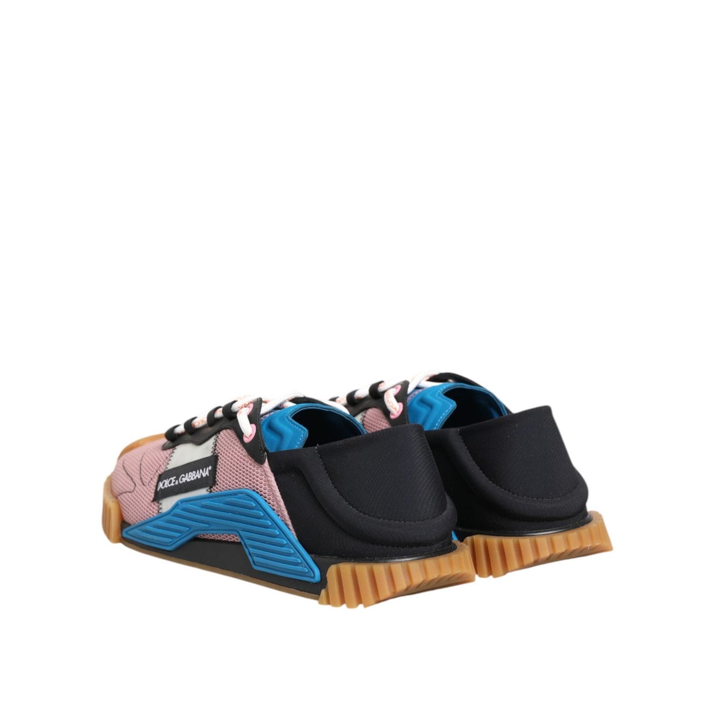 Dolce & Gabbana Multicolor Low Top NS1 Men Sneakers Shoes MV7834-39.5