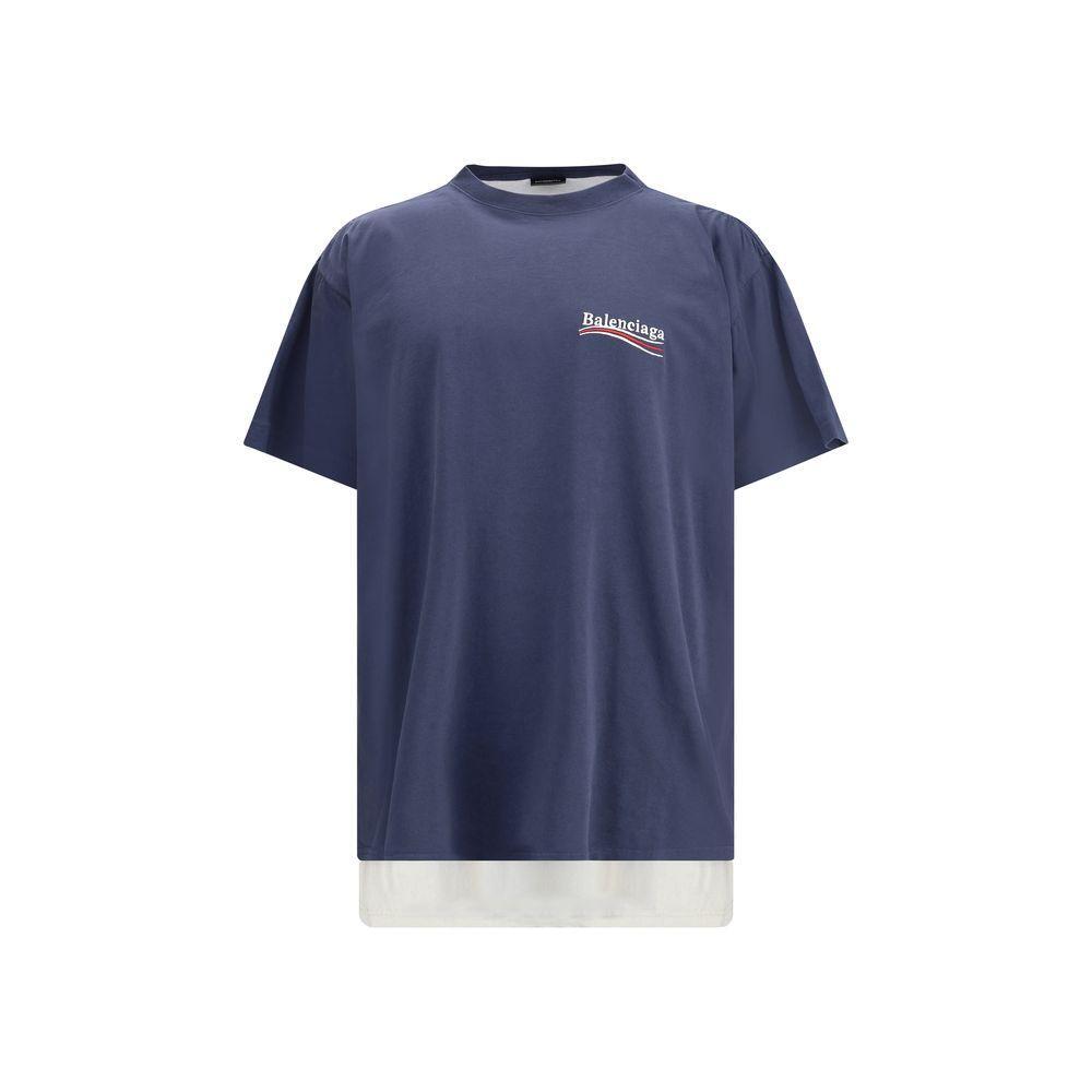Balenciaga Double Political Campaign T-Shirt BA-835512TSVU93903-2