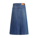 Chloé Denim midi Skirt CH-CH25ADJ01251427-IT40 | M