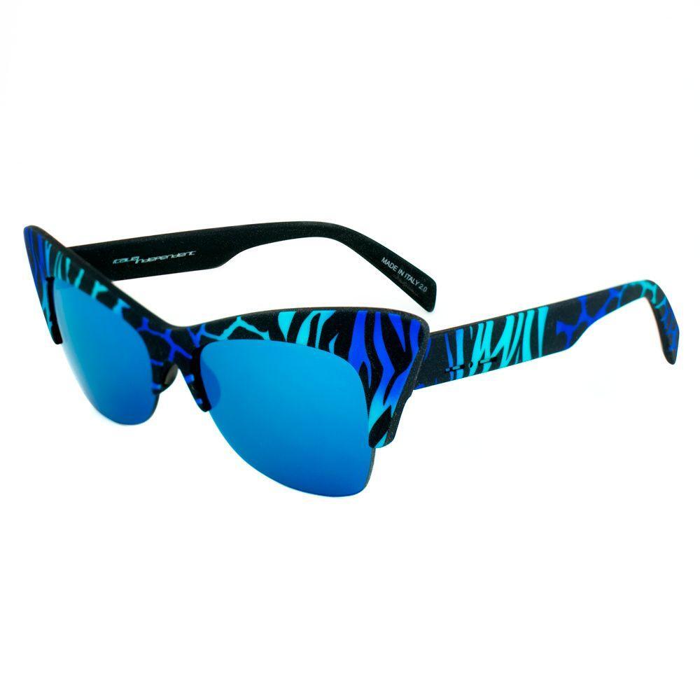 Italia Independent Blue Acetate Sunglasses II0908ZEF022AC