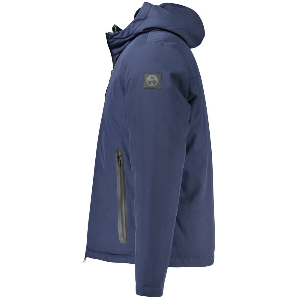 North Sails Blue Polyester Jacket NO-32950-M