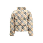 Burberry Check Down Jacket BU-8110249B9368-M