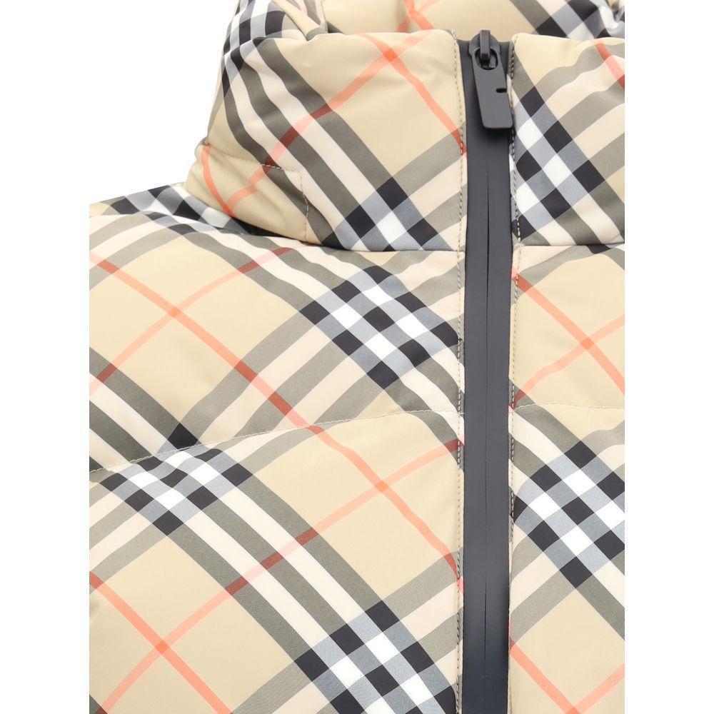 Burberry Check Down Jacket BU-8110249B9368-M