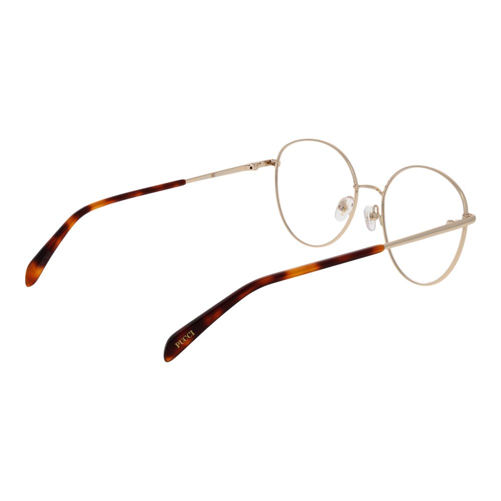 Emilio Pucci Gold Metal Glasses (Frames)