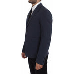 Dolce & Gabbana Blue Cotton Stretch Casual Blazer GTT10069-1