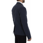 Dolce & Gabbana Blue Cotton Stretch Casual Blazer GTT10069-1
