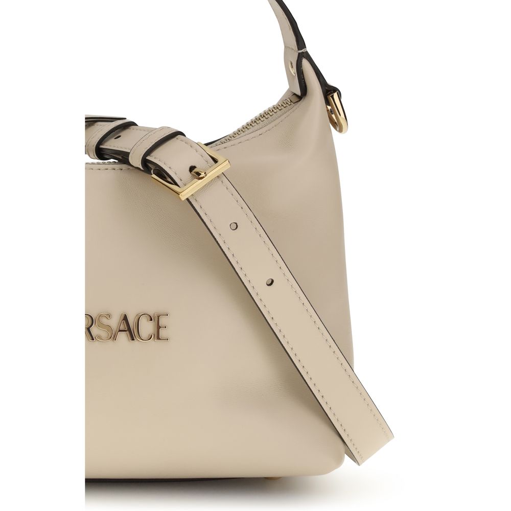 Versace Beige Calf Leather Bos Taurus Handbag 1728,72470364320,Bags,Beige,Handbags - Bags,New with tags,Versace,Women