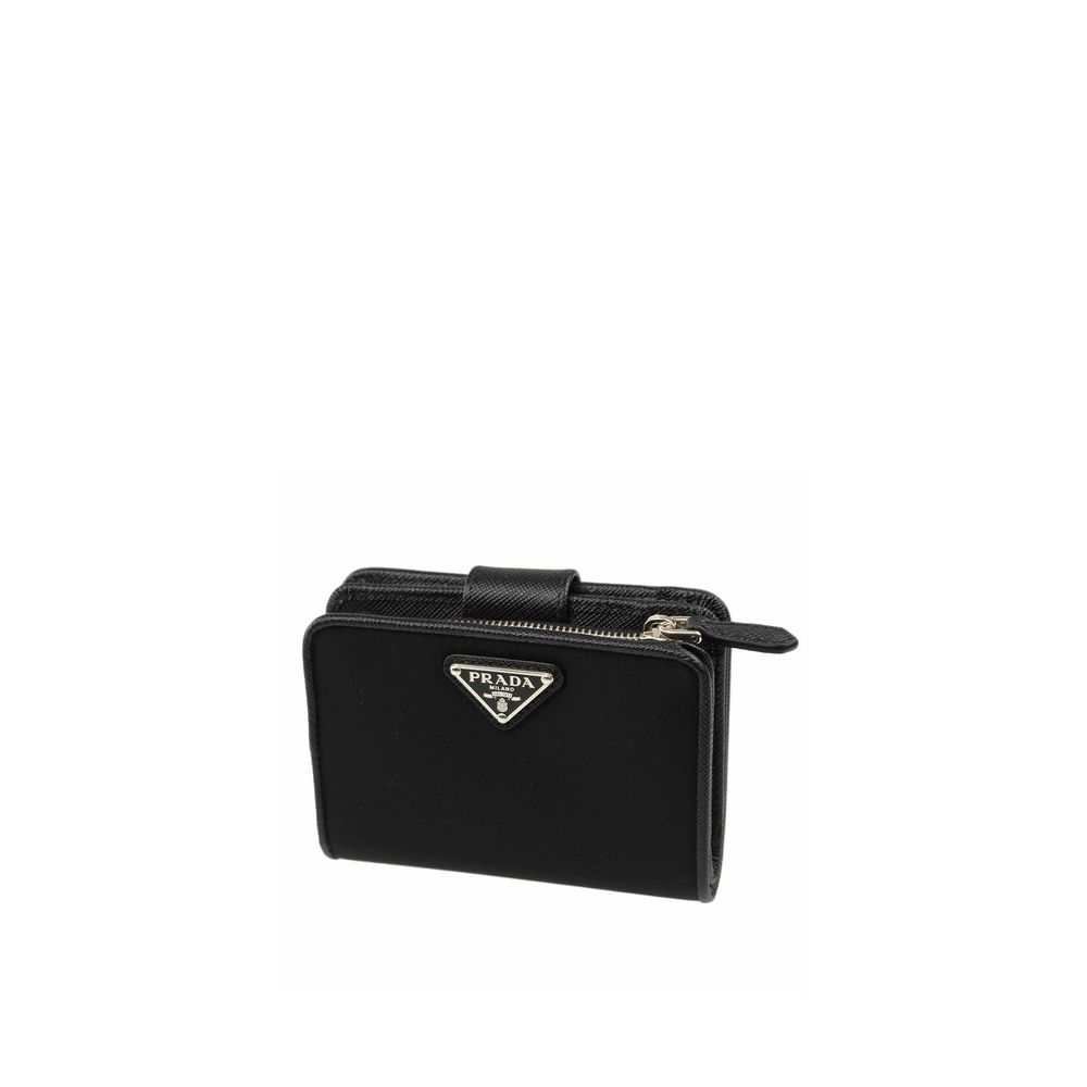 Prada Black Nylon Wallet 1728,75611013280,Accessories,Black,New with tags,Prada,Wallets - Accessories,Wallets - Wallets - Accessories,Women