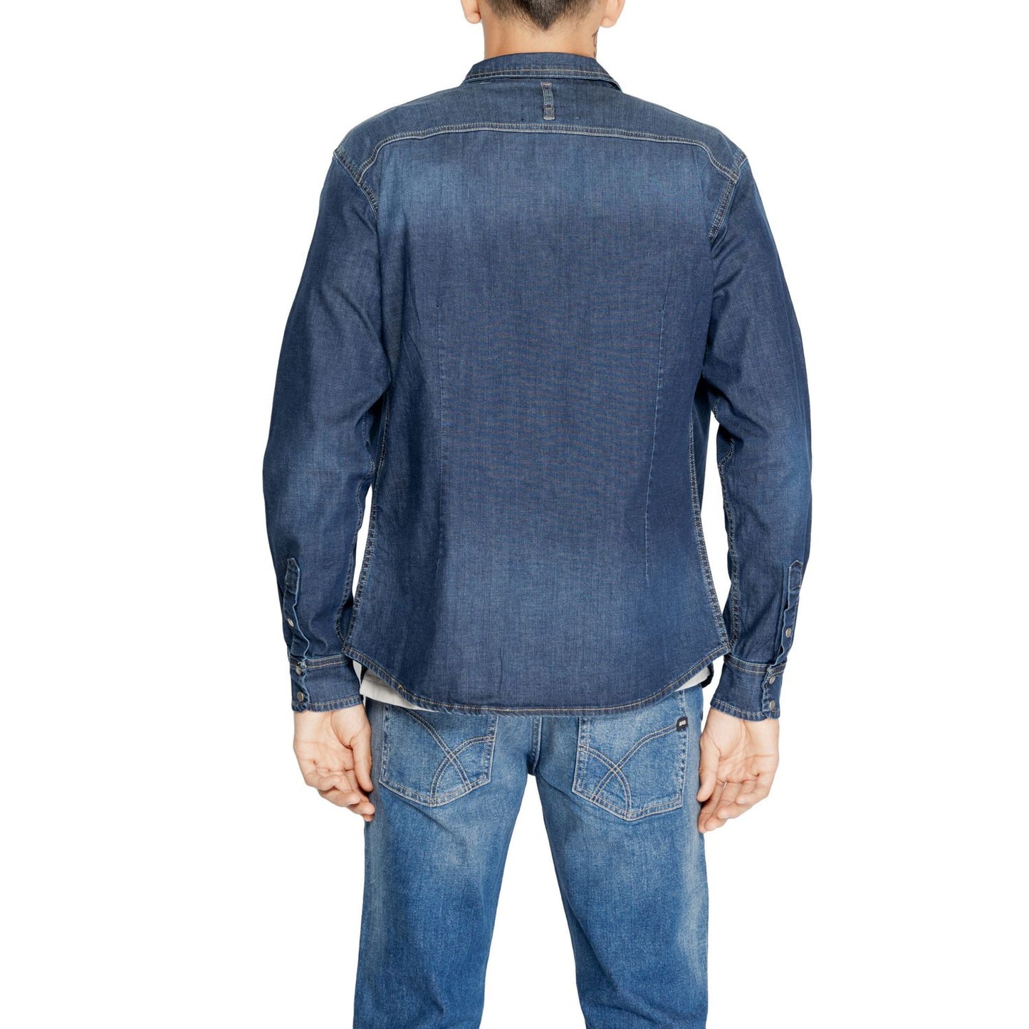 Gas Blue Denim Shirt