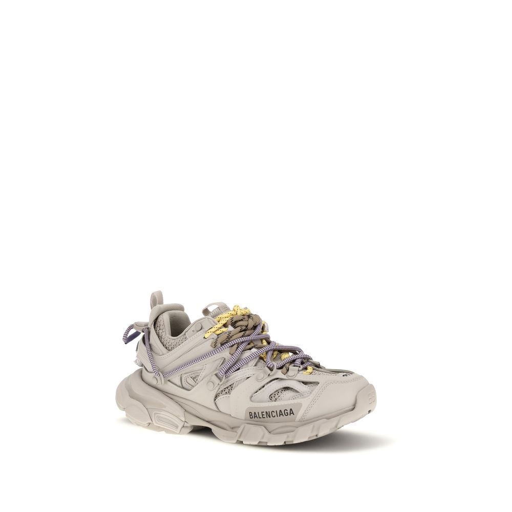 Balenciaga Gray Polyethylene Athletic Sneakers