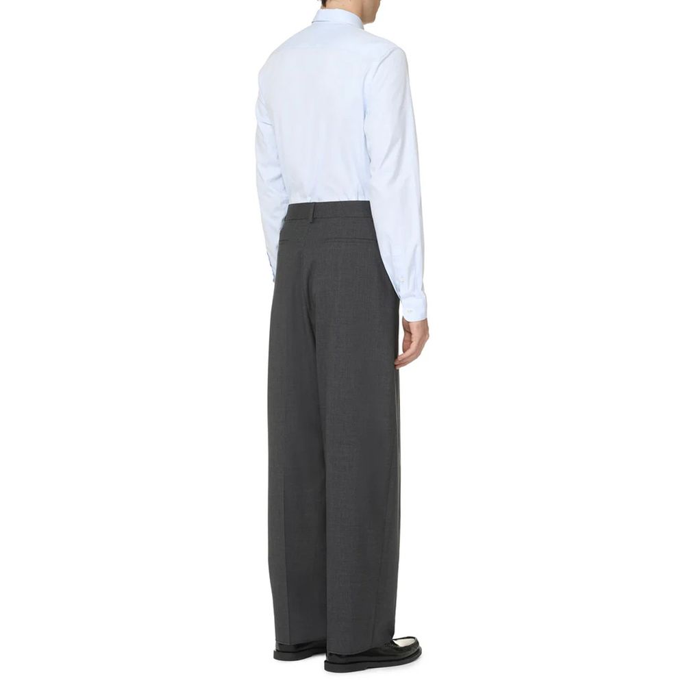 Prada Blue Cotton Dress Shirt