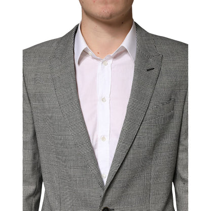 Dolce & Gabbana Gray MARTINI Single Breasted Formal 2PC Suit