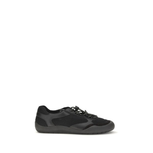 Prada Black Polyester Athletic Sneakers 1728,72470364320,Athletic - Sneakers - Shoes,Black,EU 38 | US 5,EU 38.5 | US 5.5,EU39.5/US6.5,EU39/US6,EU40.5/US7.5,EU40/US7,EU41/US8,EU43/US10,EU44/US11,Men,New with tags,Prada,Shoes,Sneakers - Shoes