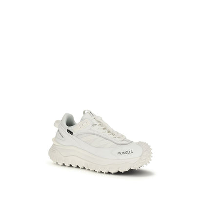 Moncler White Polyamide Athletic Sneakers1728,72470364320,Athletic - Sneakers - Shoes,EU40/US10,EU41/US11,Moncler,New with tags,Shoes,Sneakers - Shoes,White,Women