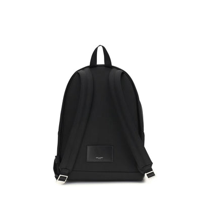 Saint Laurent Black Nylon Backpack