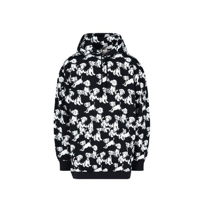 Celine Black Cotton Sweatshirt
