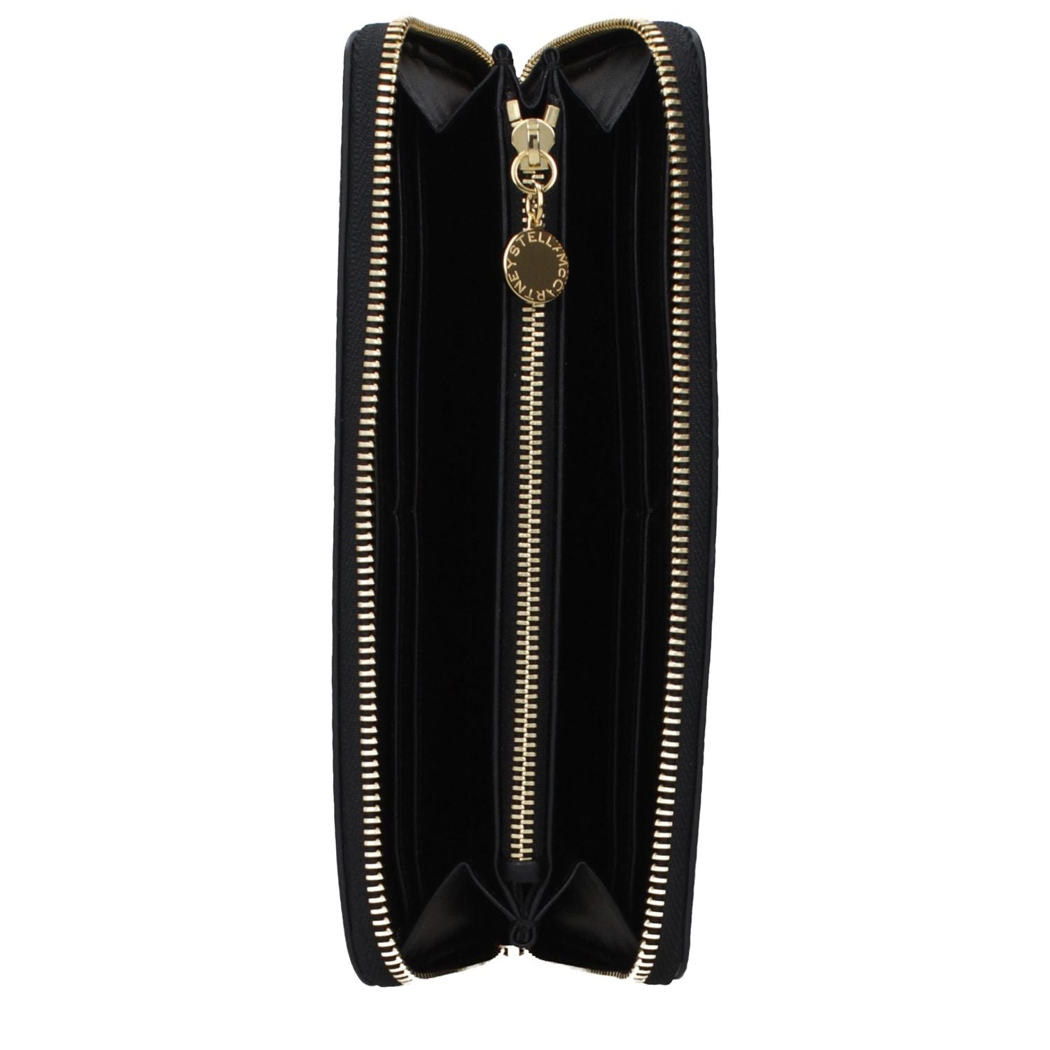 Stella McCartney Black Leather Wallet