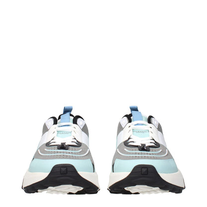 Valentino Garavani Gray Fabric Athletic Sneakers