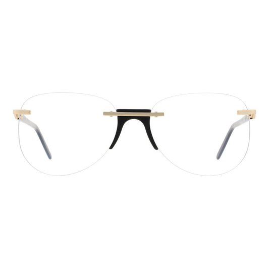 Andy Wolf Black Metal & Plastic Glasses (Frames)