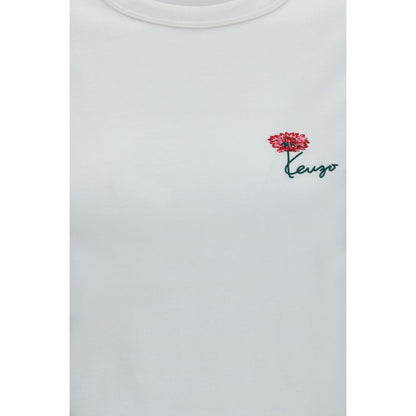 Kenzo White Cotton T-Shirt