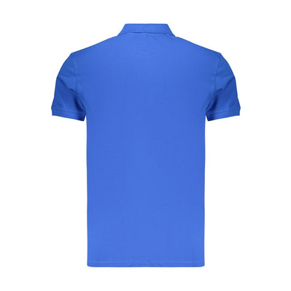 Marina Militare Blue Cotton Men Polo
