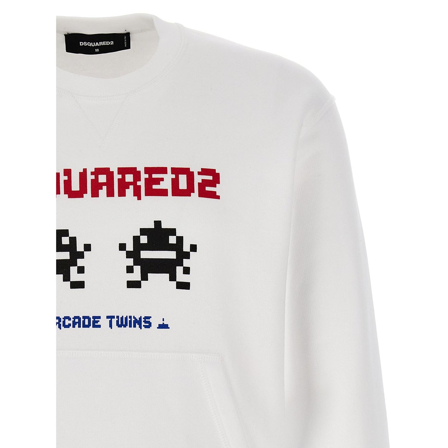 Dsquared² White Cotton Sweatshirt