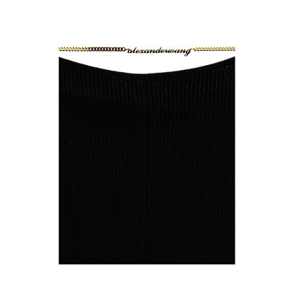 Alexander Wang Black Wool Casual Pants