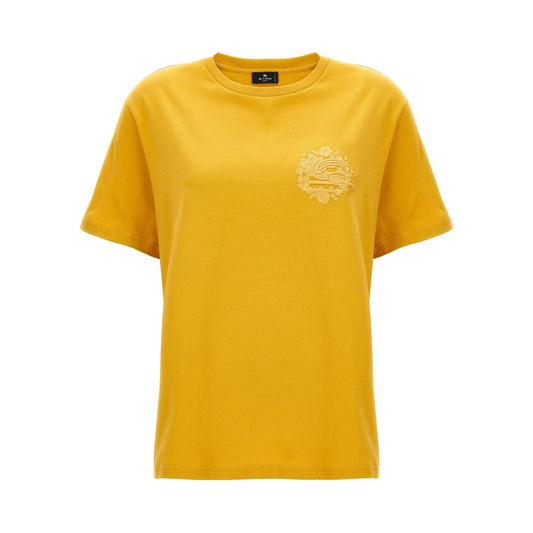 Etro Bicolor Cotton T-Shirt