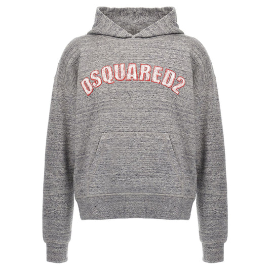 Dsquared² Gray Cotton Sweatshirt