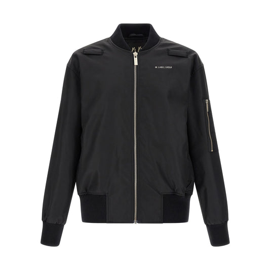 44 Label Group Black Polyamide Bomber