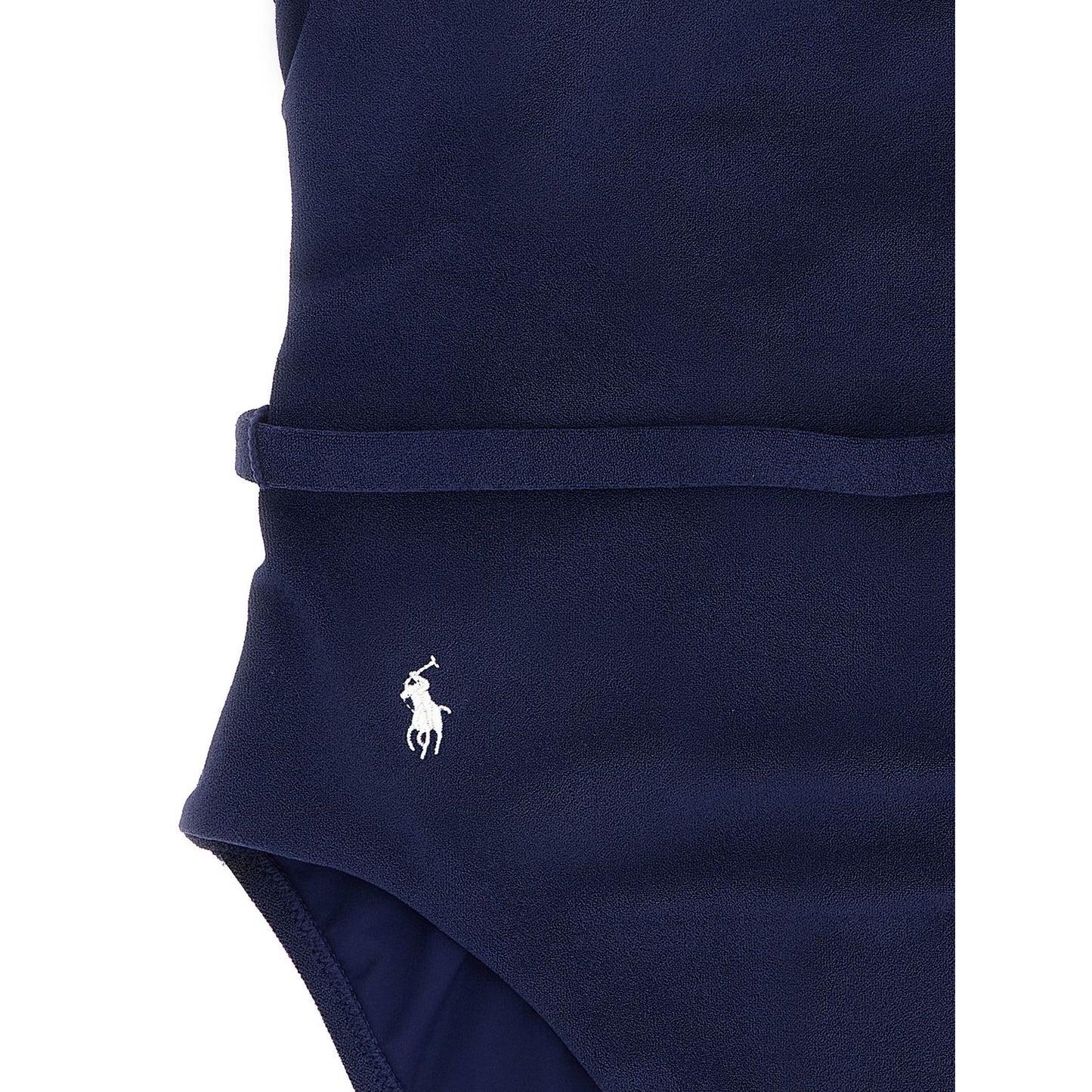 Polo Ralph Lauren Blue Polyester One-Piece Swimsuit