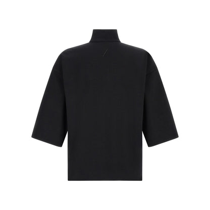 Thom Krom Black Cotton Sweatshirt