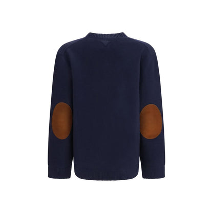 Prada Blue Wool Oves Aries Sweatshirt