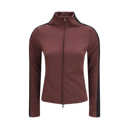 Courrèges Bordeaux Polyester Sweatshirt