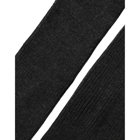 Dolce & Gabbana Gray Cotton Tights Stocking Pantyhose Socks