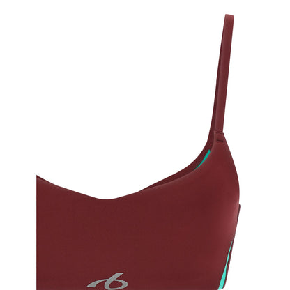 Balenciaga Bordeaux Polyamide Sport Bra
