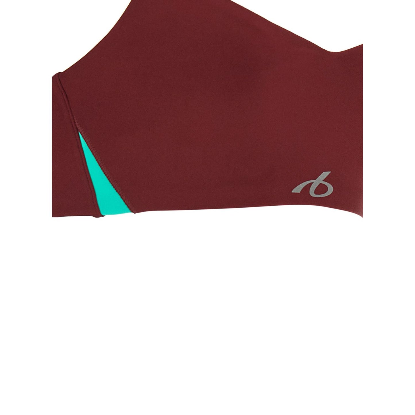 Balenciaga Bordeaux Polyamide Sport Bra