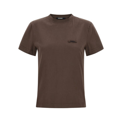 Jacquemus Brown Cotton T-Shirt