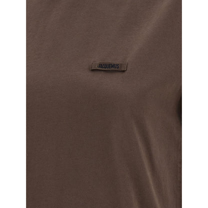 Jacquemus Brown Cotton T-Shirt