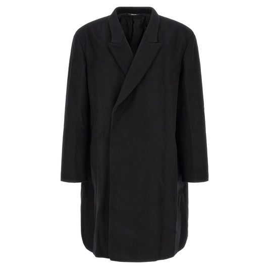 Kiko Kostadinov Black Wool Coat