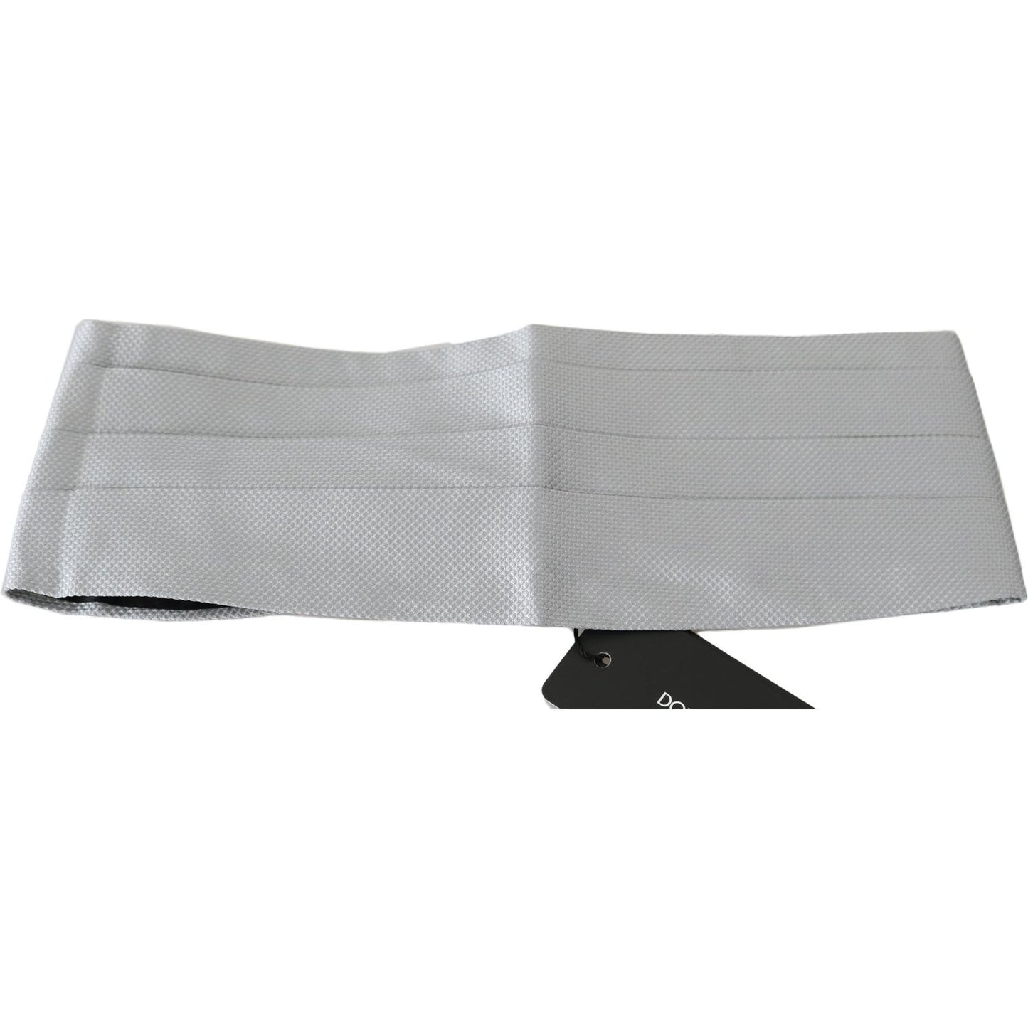 Dolce & Gabbana Gray Men Waist Belt 100% Silk Cummerbund 1728,67345645728,Accessories,Belts - Accessories,Cummerbund - Men - Accessories,Dolce & Gabbana,Gray,High-Waist Belts - Belts - Accessories,IT46 | S,IT48 | M,IT50 | L,IT52 | XL,Material: 100% Silk,M