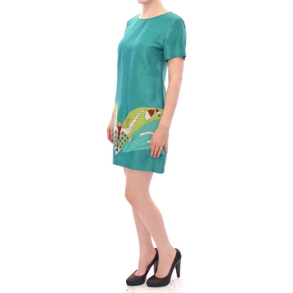 Lanre Da Silva Ajayi Green Above Knee Mini Dress Lanre Da Silva Ajayi