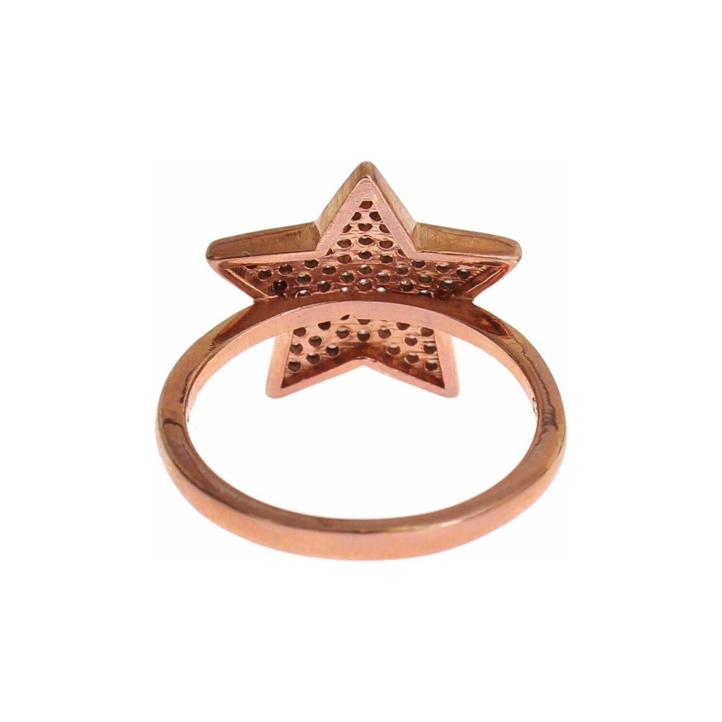 Nialaya Womens Clear CZ Star 925 Silver Ring Nialaya
