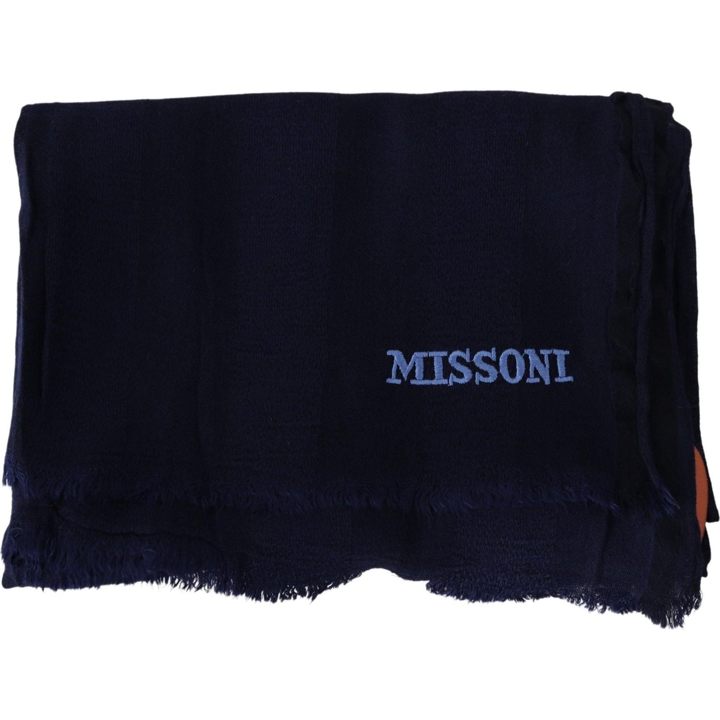 Missoni Blue Wool Knit Unisex Neck Wrap Scarf 1728,67345645728,Accessories,Blue,Material: 100% Wool,Men,Men - Accessories,Missoni,New with tags,Scarves - Accessories,Scarves - Men - Accessories,Scarves - Scarves - Accessories