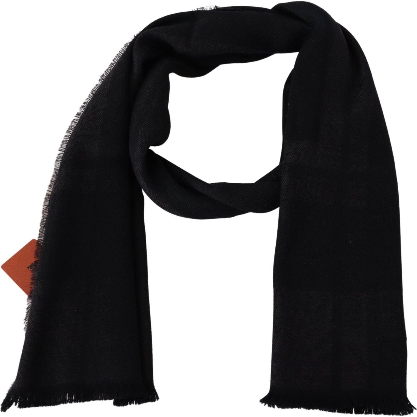 Missoni Black 100% Wool Unisex Neck Wrap Scarf 1728,67345645728,Accessories,Black,Material: 100% Wool,Men,Men - Accessories,Missoni,New with tags,Scarves - Accessories,Scarves - Men - Accessories,Scarves - Scarves - Accessories
