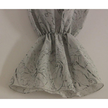 Vika Gazinskaya Blue Cotton Blouse Tunic Vika Gazinskaya