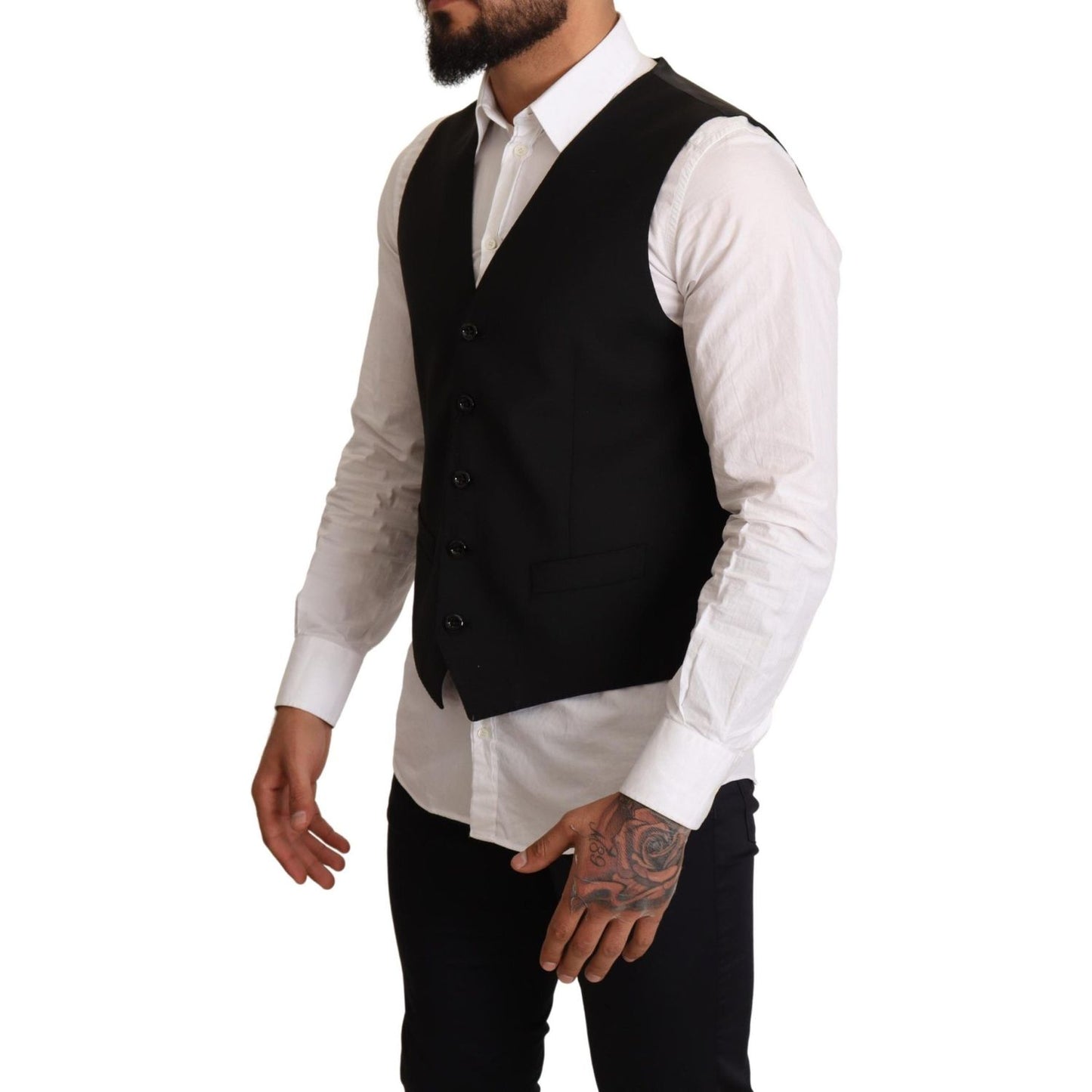Dolce & Gabbana Black Formal dress Vest
