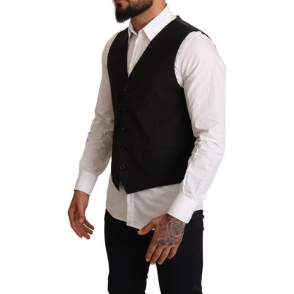 Dolce & Gabbana Black Formal dress Vest