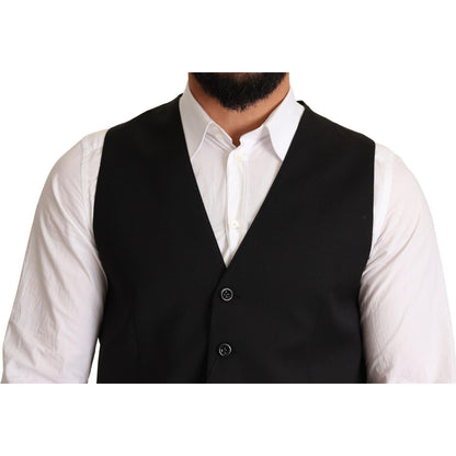 Dolce & Gabbana Black Formal dress Vest