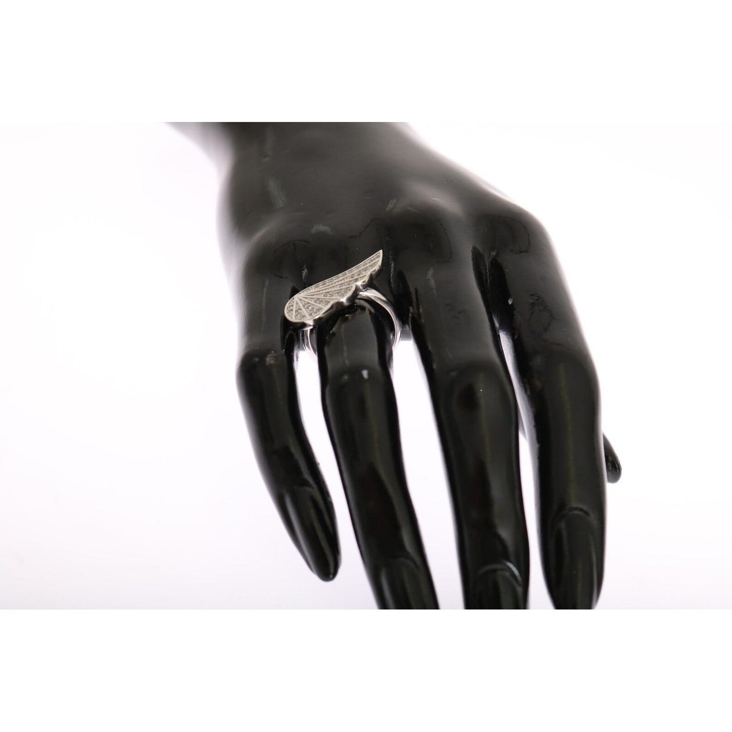 Nialaya Silver Womens Wing Clear CZ 925 Silver Ring 1728,5,67345645728,Accessories,Category - Jewellery,CZ Crystals,EU51 | US5,EU53 | US6,Jewellery - Accessories,Jewelry,Material: B925 Sterling Silver,Men,New with tags,Nialaya,Rings - Jewellery - Accessor
